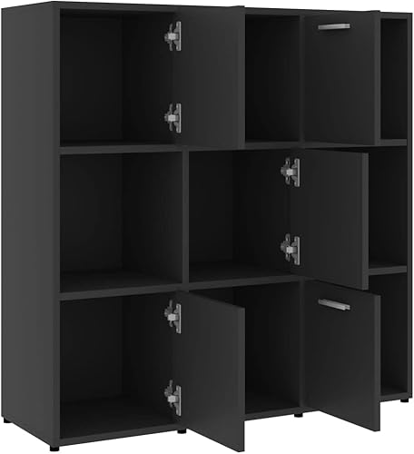 Miniatura 6 de BIGBARLEY Gabinete de acento, gabinete de almacenamiento de buffet, aparador moderno, armario de pie, armarios de almacenamiento de madera para