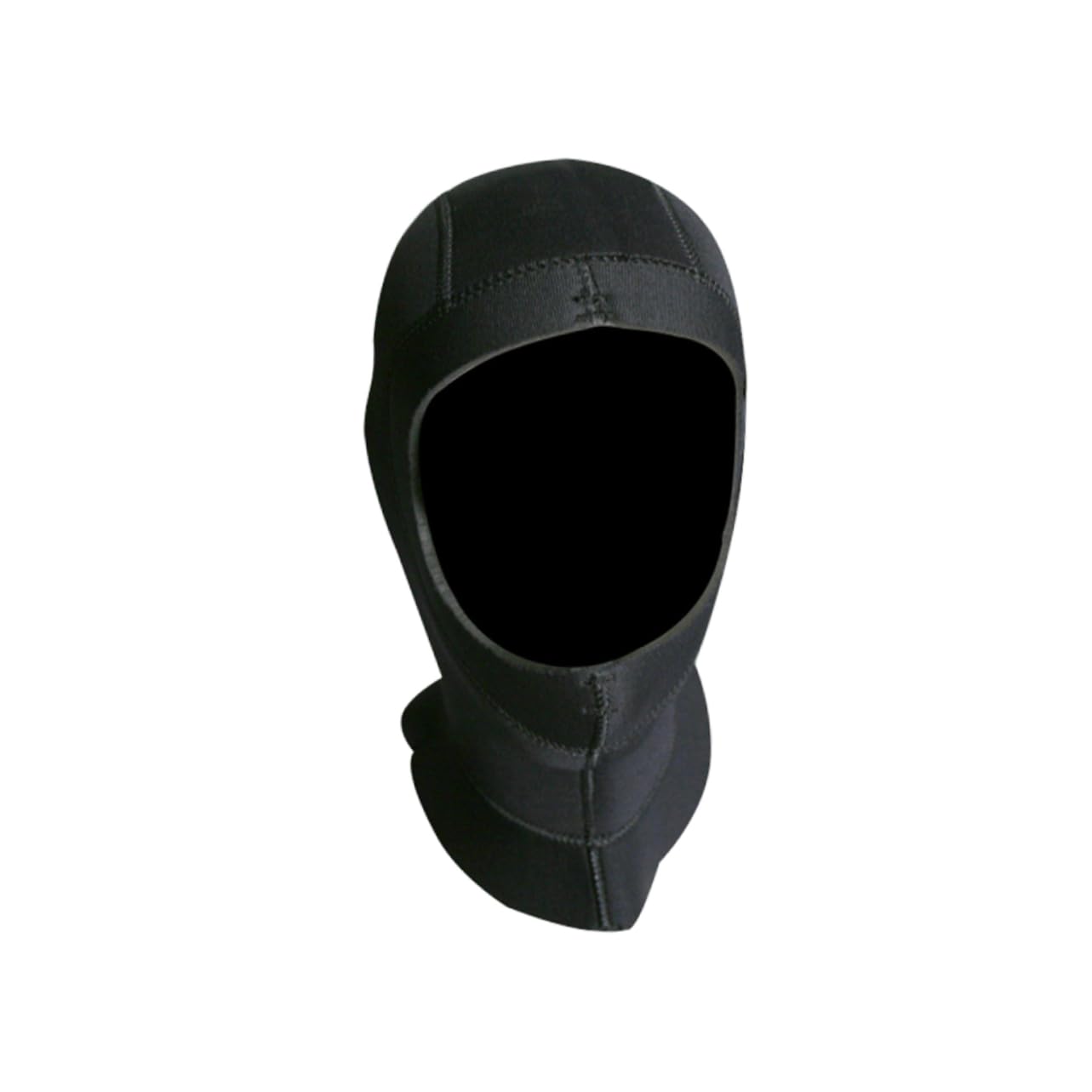 balacoo Useful Snorkeling Cap Thick Wetsuit Hat Diving Hood for Surfing Swimming Kayaking Canoeing Black UV Protection High Stretch Comfortable Fit