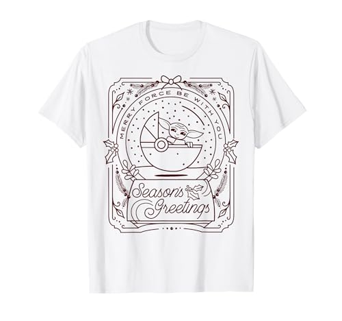 T-shirt Star Wars The Child de Noël vêtement geek coton imprimé dessin original