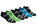 Saucony Men's 6 Pack Competition with Ventilation Low Cut, Black Assort, 10-13 Sock/6-12 Shoe