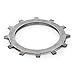 Thomson PR250, Push Ring, for Super4 or A4812, XA4812 or OPN4812 Ball Bushing Bearing, Steel; use with 0.25 in Diameter Shaft