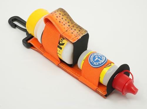 Gehrke’s Gink and Loon Outdoors Top Ride Dry Fly Floatant with Kingfisher Combo Holder