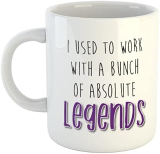 I used to work with a bunch of absolute legends Mug Purple | Rude Mugs | Offensive Mugs | Novelty Mugs | Funny Mugs | Retire | Leaving Mugs Gifts | Office Mugs | New Job Mugs | Novelty Colleague Gift