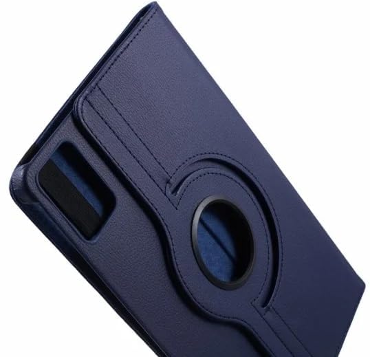 Image of M Cart for Lenovo Tab M11 (11 inch) Rotate Cover | Leather Finish | 360 Degree Rotate Back Cover | Shockproof Back Cover Case for Lenovo Tab M11- (Midnight Blue)