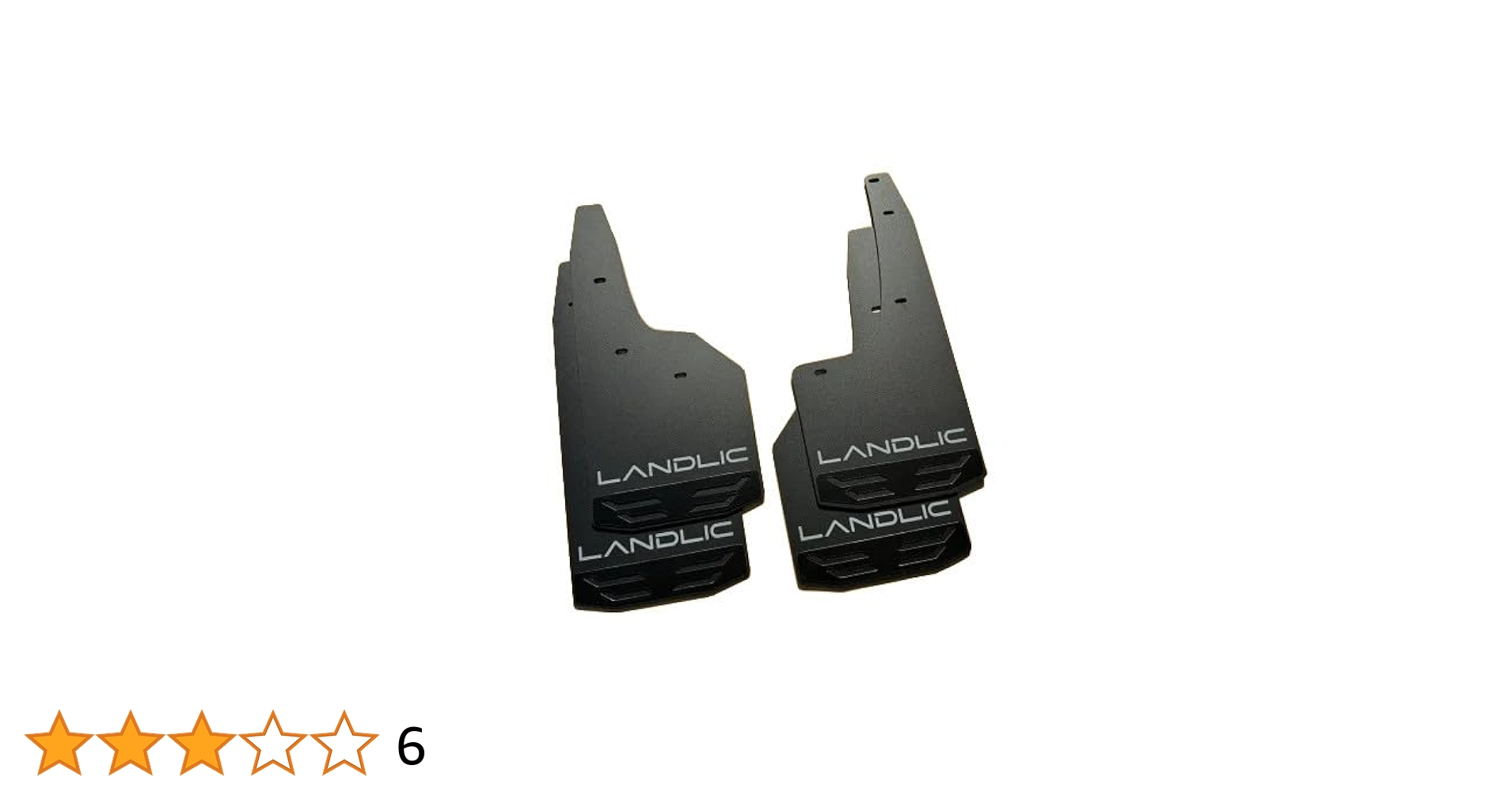 Amazon.co.jp: ランドリック(LANDLIC) マッドフラップ BLACK