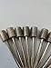 10pc 3mm Shank 8mm Head Cylinder Diamond Burrs Bits Diamond Cutting Grinding Diamond BBurr Rotary Tool Grinding Head Nail Drill Bits Cutting Wheel Bit