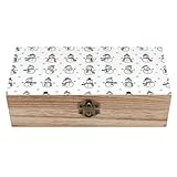 Désencombrement : Cette boîte en bois peut contenir tous vos petits souvenirs importants, photos, lettres, cadeaux, bagues, cartes, thé, objets artisanaux et bijoux. Elle s'ouvre et se ferme facilement, gardant votre espace propre, organisé et sans encombrement.