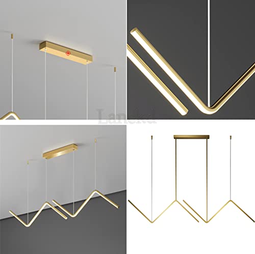 LED LED Light Affermazione Luci del soffitto Tavolo da Pranzo Lampada appendetta Dimmabile Controltro Cucina Isola Lampassone Regolabile per Soggiorno per Soggiorno
