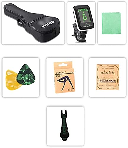 Ukulele Instrument Includes Bag Pick Set of Strings Capo Tuner Wipe Ukulele 4 Strings Hawaii Guitar 4-String Piano… - Les Beatles, Paul McCartney, John Lennon, RIngo Starr, George Harrison Ukulele Instrument Includes Bag Pick Set of Strings Capo Tuner Wipe Ukulele 4 Strings Hawaii Guitar 4-String Piano… – Image 5