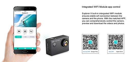 Elephone REXSO Explorer X 4K 30fps Action Cam WiFi...