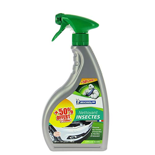 MICHELIN Nettoyant Insectes Carrosserie Voiture, Formule Naturelle, 750 ML