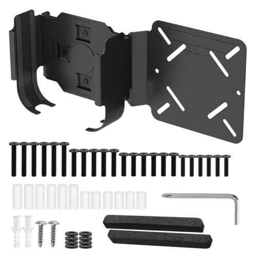 Ya en manzanajugosa.com: Gurtt Soporte de montaje para Mac Mini M4 con placa adaptadora VESA, extensión de brazo para monitor VESA, montaje detrás del monitor/pared/escritorio