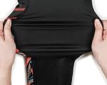 Yvette Printed Leggings for Women High Waisted Workout Tummy Control Yoga Pants with Pockets