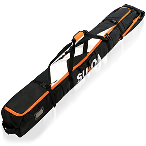 List of Top Ten Best Ski Travel Bags Top Picks 2023 Reviews