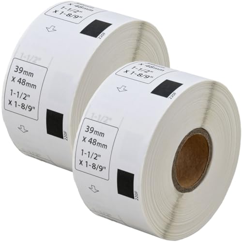 �y�݊����x��Labo�z DK-1220 �u���U�[ �݊� ���x�� 2���[���Z�b�g brother QL-700 / QL-800 / QL-820NWB ����