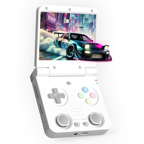 TIMEXPLAYER Miyoo Flip Handhell ​​Game Console da 3,5 '' Scherma IPS Linux Console di videogiochi Gamer Gamer Gift Gaming Gaming