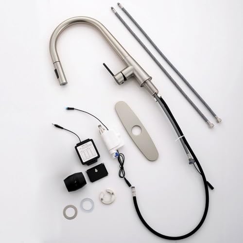 Robinet de cuisine mitigeur extractible automatique capteur