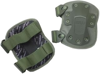 アメリカ 実物 HWI TACTICAL GEAR 次世代 十字型ニーパッド (サージ (OD)