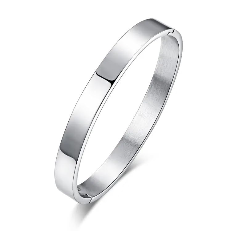 MIAMI Bracelet for Men Stylish Boys brother boyfriend gents/Fashion Silver Kada for men platinum/Silver Bracelets for Men Metal/Stainless Steel Kada Kadas Bracelet valentine Gift open kada M349 (B0CHRFYTV8) Amazon Price History, Amazon Price Tracker