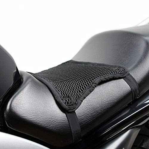 Evita el calor en el asiento con la malla 3D transpirable y cojín protector para moto talla S