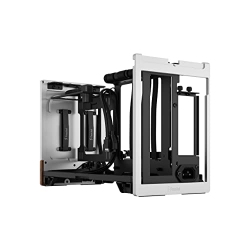 Fractal Design Terra Silver - Wood Walnut Front Panel - Small Form Factor - mITX Gaming case – PCIe 4.0 Riser Cable – USB Type-C - Anodized Aluminum Panels – Bild 15