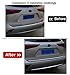 KELEIMAI Car Accessories Fit for Toyota Highlander 2020 2021 2022 2023 2024 2025 Rear Bumper Trunk Lid Moulding Guard Cover Trim (Glossy Chrome Style) ABS 1 PC