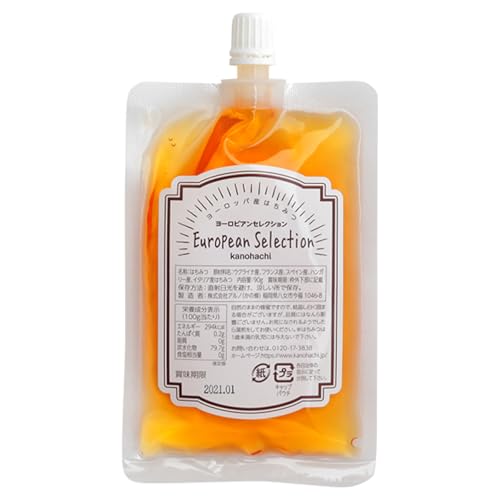 かの蜂 蜂蜜 エコパック ヨーロピアンセレクション 90g×1袋 メール便