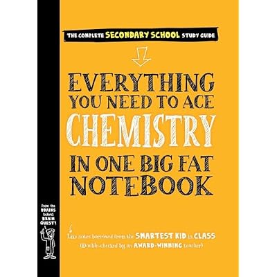 Everything You Need to Ace Chemistry in One Big Fat Notebook