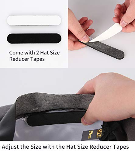 Gemvie Mens 100% Wool Felt Bowler Derby Hat Theater Quality Satin Lined Bowler Hat Party Costume Accessory White #TOP6