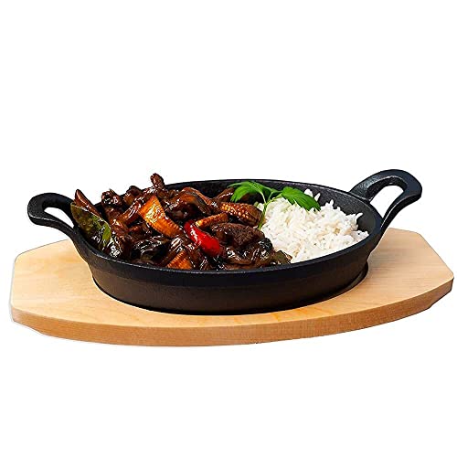 STAUB Cast Iron Oval Roasting Dish, 32 cm, Black - Image 3