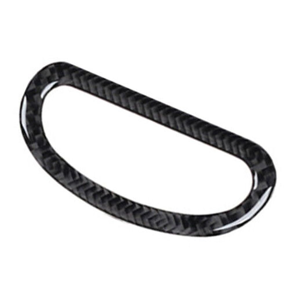Pannello di copertura in fibra di carbonio per Fiat 500L 2014-2017, nero