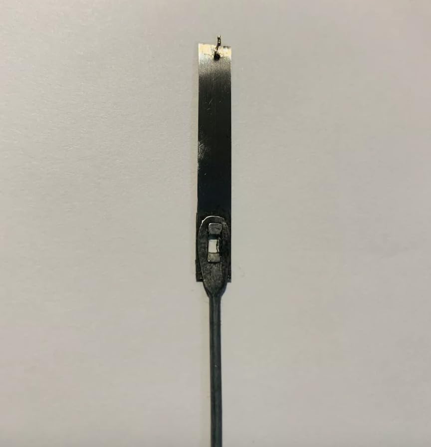 Antique Clock Parts Pendulum Suspension Spring 3-3/16” Inch Set of 2