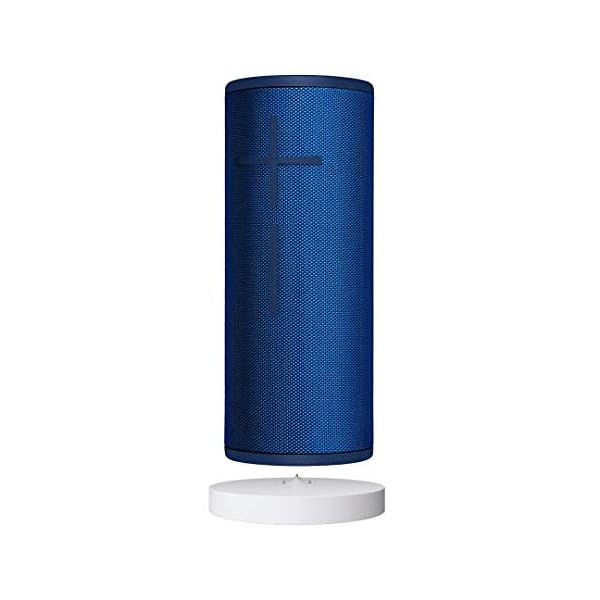 Ultimate Ears Boom 3 Bluetooth Lautsprecher (wasserdichter 360°-Sound) inklusive Power up Ladestation, blaue Lagune