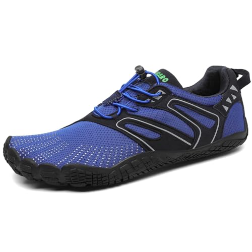 Image of SAGUARO Womens Mens Barefoot Shoes Minimalist Trail Runner Wide Toe Box Zero Drop Outdoor Cross Training Shoe