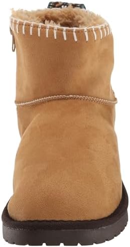 MUK LUKS Women's Tatum Fashion Boot, Tan, 10 | Image 1