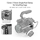 SMALLRIG 12 mm/15 mm Single Rod clamp, Einzelstangenklemme für SMALLRIG Cage - 3598
