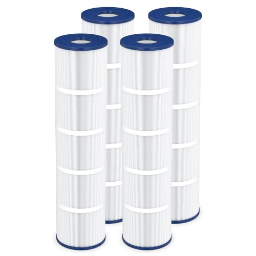ycwarmxx CL460 Pool Filter Cartridge Replacement Compatible with Jan-dy CL460, CV460, PJAN115, PJAN115-PAK4, Uni-cel C-7468, Fil-bur FC-0810, FC-6410, Trilobal Fiber Materia, 115 sq.ft, 4 Pack by ycwarmxx - Used condition - US$84.99