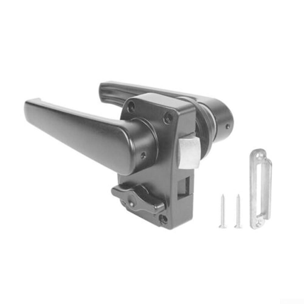 Serratura per porta WC camper bagno serratura per camper, yacht robusta struttura in metallo, elegante e affidabile