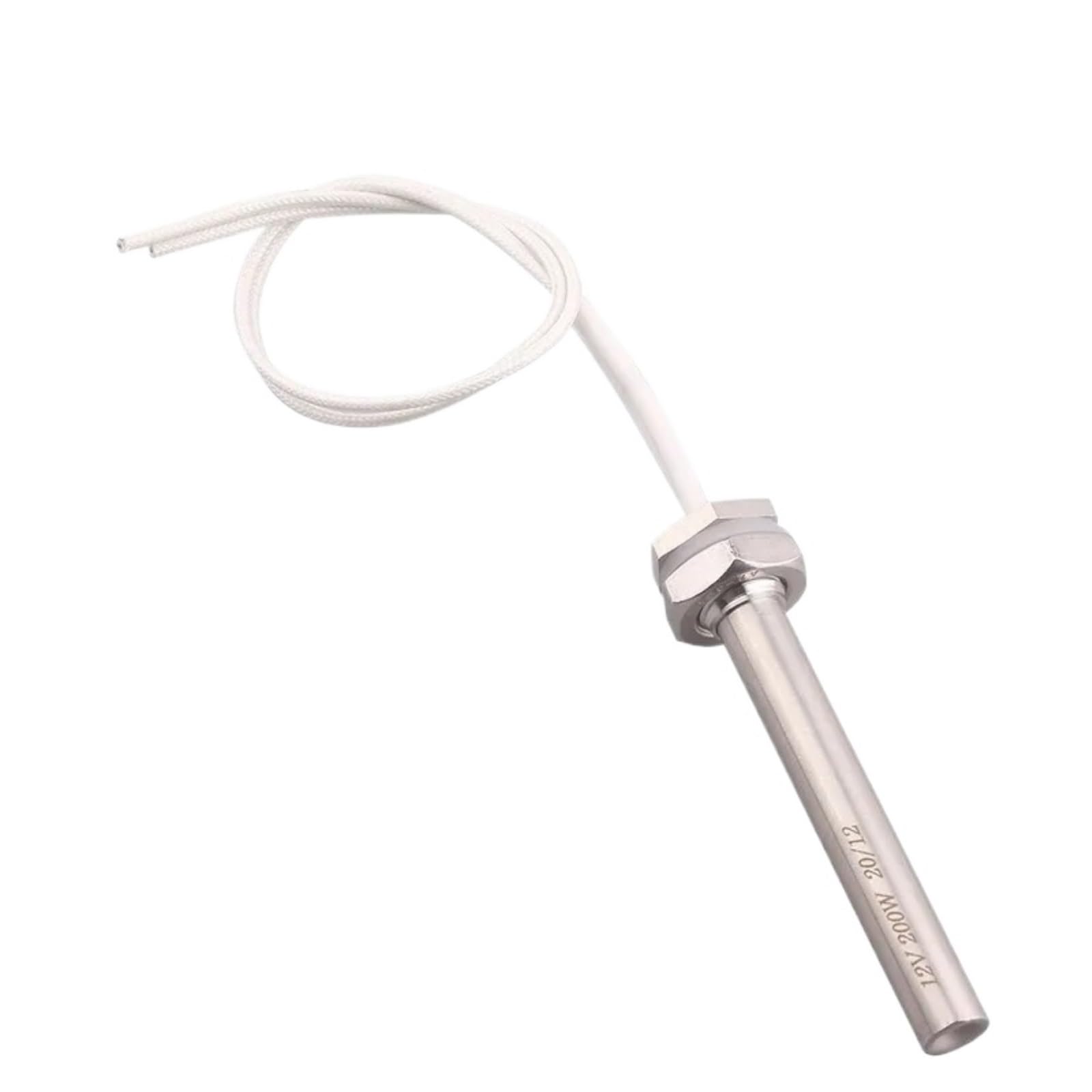 Yangc 300W 12V 24V Cartridge Heater M16 Tubular Heating Element Hot 50W 100W 150W 200W Sus304 12 * 100Mm(24V,)