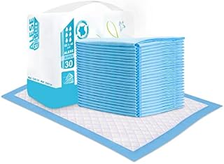30 x Incontinence Bed Pads 60x40 cm | Incontinence Bed Sheets | Disposable Bed Mats for Incontinence | Bed Protectors Kids | Maternity Bed Mats | (1 Pack +)