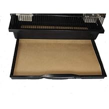 Birdcage Liners - Small Sizes, Custom Orders, 60, 100 or 150 Pre Cut Sheets, 40 or 60 Lb Pound Kraft Paper, Up to 225 Feet