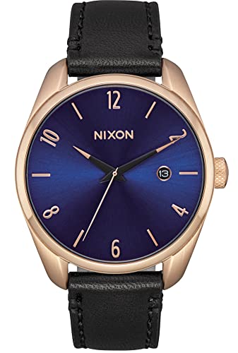 [jprv]Nixon Unisex Analogue Quartz Watch with Leather Strap A473-2763-00[sAi]