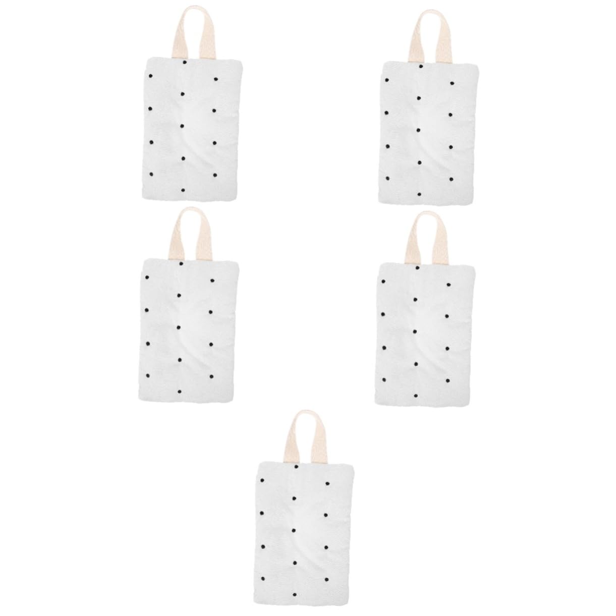 BESTonZON Confezione Da 5 Pezzi Borsa Da Viaggio Per Fazzoletti Bagnati Custodia Per Fazzoletti Bagnati Borsa Da Viaggio Contenitore Per Salviette Per Neonati Custodia Per Per