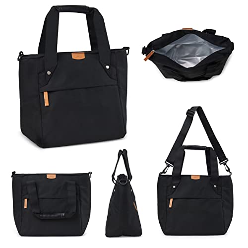 Karrico Casual Lunch Bag Premium Stylish Insulated Lunchbox With Bpa Free Lined Interior & Large Capacity - Durable Food Contact Safe Lunch Tote For Work, College & Picnics Keeps Food Hot Or Cold #TOP1