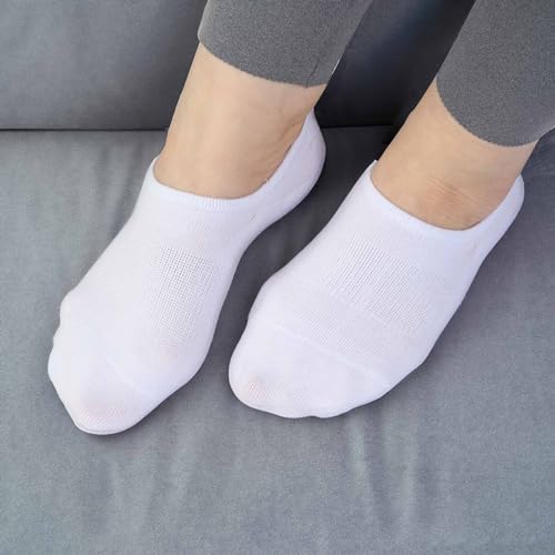 Short Low Cut No Show Socks, Anti-Slip Silicone Bands, Ankle Socks for Women and Men Athletic Sports Running (6 Pack)2