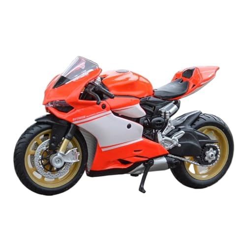 Miniature DUCATI 1199 Superleggera robuste en métal anti-casse 1:18