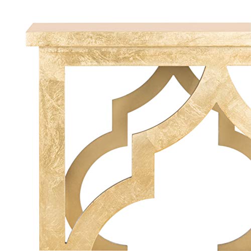 Safavieh American Homes Collection Milo Silver Leaf Trellis End Table #TOP5