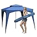 EasyGo Cabana - 6' X 6' - Beach & Sports Cabana keeps you Cool and Comfortable. Easy Set-up and Take Down. Large Shade Area. More Elegant & Classier than Beach Umbrella (Blue)