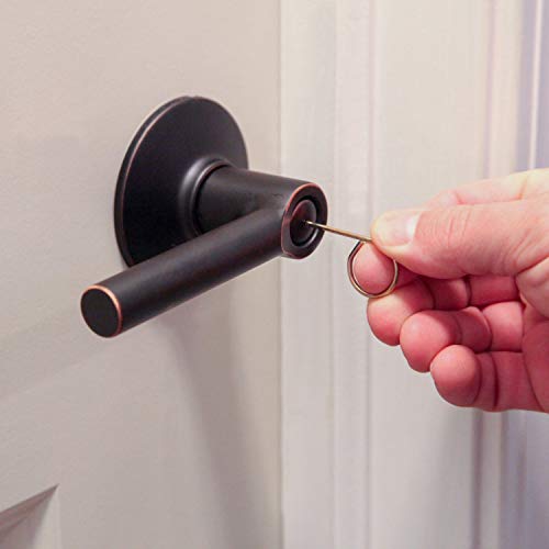 Emergency Keys for Interior Door Locksets - Interior Door Key Pin for Bedroom and Bathroom Doors Schlage Compatible - Emergency Door Lock Pin Key Set of 8 - Thumbnail 5