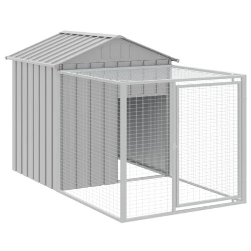 🌷 【Pollaio con Area Corsa】Questo pollaio con l'area di corsa è la scelta perfetta e confortevole per i vostri polli, galline e altri piccoli animali.